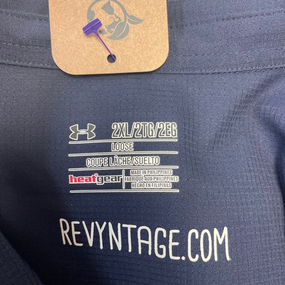 Hand Printed Mens XXL Upcycled Rustic Woody Pine Cone Long Sleeve Button Shirt - Picture 5 of 7